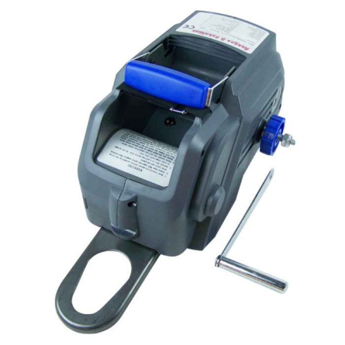 Verricello Manuale Berger + Schröter 60130, Portata 600 Kg, Con Freno – Per Lavoro, Nautica, Emergenze