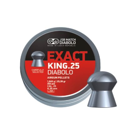 JSB PALLINI DIABOLO - EXACT KING 6,35MM 25.39GR. (350PZ)