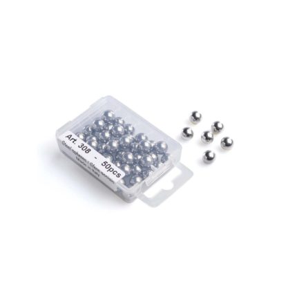 SFERE IN ACCIAIO 9MM PER FIONDA - CONF. 50PZ