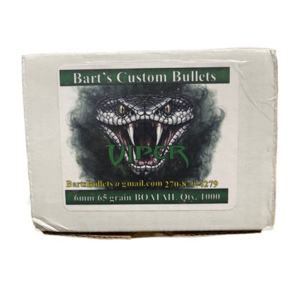 BART'S VIPER 6 mm 65 gr. BT (100 pz. BULK)