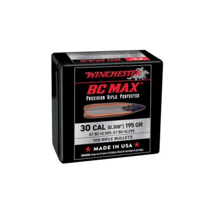 WINCHESTER BULLET 30c .308 195gr SUPREME BC 100/bx 10/cs