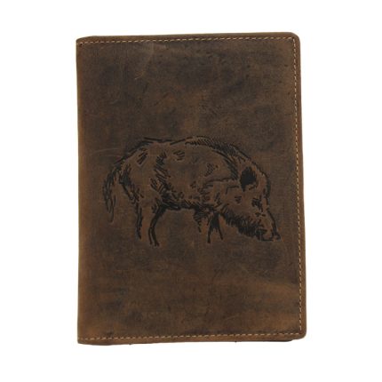 Case for hunting license Wild Boar