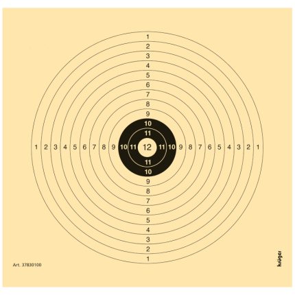 Air Rifle Target 14 x 13.5 cm (250PZ.)