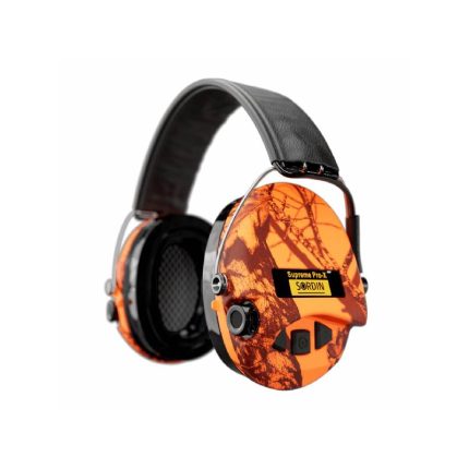 Sordin Supreme PRO-X FULL ORANGE with LED and GEL