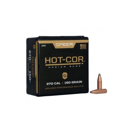 SPEER BULLET HOT-COR 270 150 gr. 100 pz.