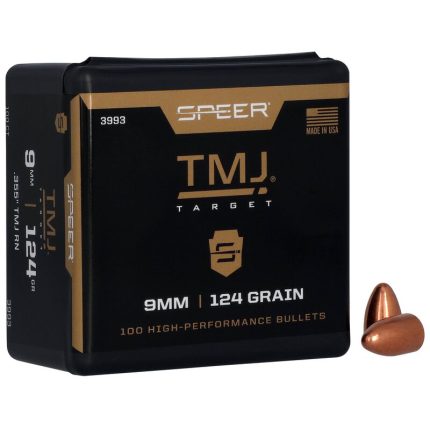 SPEER BULLET 9 MM(.355)124gr TMJ 100/bx
